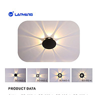 Creative wonderful feeling LED outdoor wall lamp
